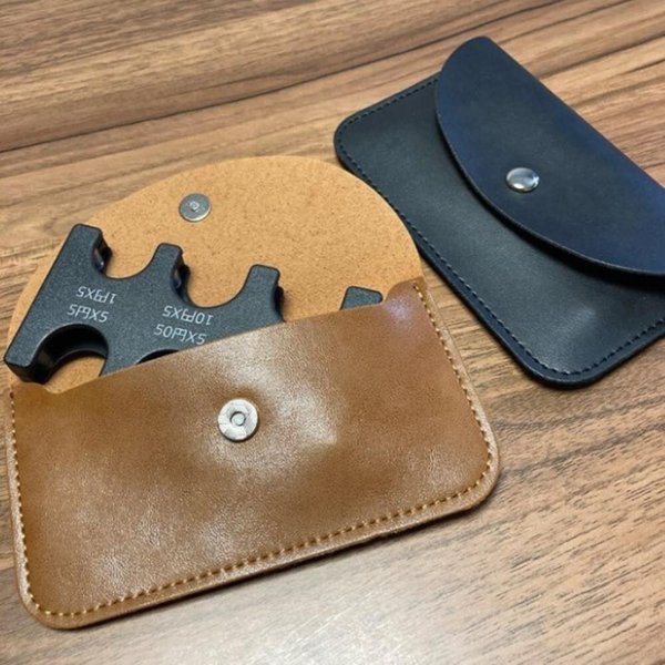 [옷자락] 여성 남성 일본 엔화 가죽 동전 지갑 파우치