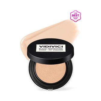 비디비치 [아이돌 찜 쿠션] 블랙 퍼펙션 커버 핏 쿠션 본품 SPF40 PA++ (21NW 내추럴) 6925116002200