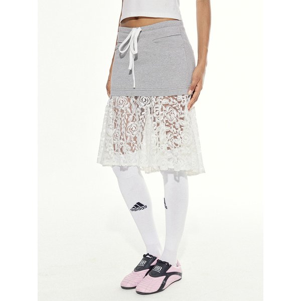 TinkerBell Sweat Lace Skirt