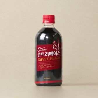 롯데칠성 칸타타 콘트라베이스 스위트블랙 500ml