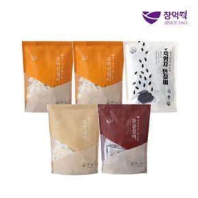 창억모둠떡 4종 5봉/총 50개(호박인절미X2+흑임자인절미+동부찰떡+통팥찰떡)..[34486219]