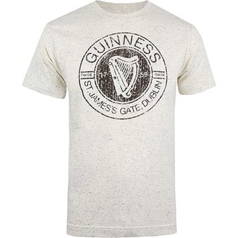  영국직구 기네스  남성 세인트 제임스 게이트 엠블럼 반팔 크루넥 티셔츠