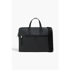 Pebbled-leather briefcase 블랙 1647597357432788