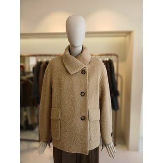 CC콜렉트 [여주점] 씨씨콜렉트 수리알파카카울넥더블숏코트 E254msg158