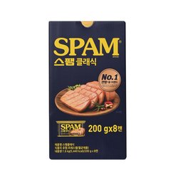 CJ 스팸 클래식 200g X 8입