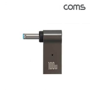 라이트컴 IH456 Coms USB3.1TypeC노트북전원변환꺾임젠더100WPDtoDC4.5x3.0