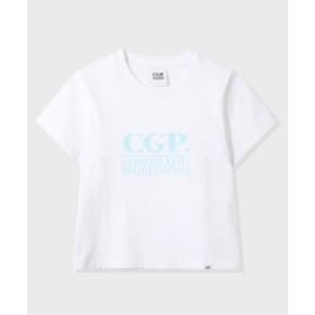 CGP (우먼) 스퀘어 로고 반소매 티셔츠 CBFUWTS101