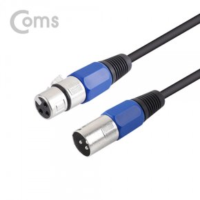 [BT220] Coms 캐논 케이블 연장 2M, XLR(3P Mic)M/F