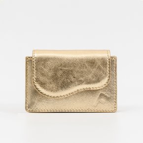 Wave Card Wallet(웨이브 카드지갑)_Gold