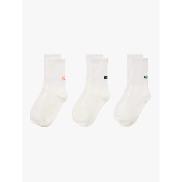 [여주점] LETTERING SOCKS 3 PACK