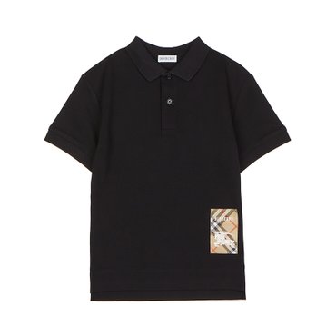 버버리 키즈 체크 카라 반팔티셔츠 8105079 (성인착용가능)