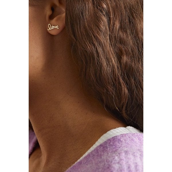 시드니에반 타이니 퓨어 러브 14k 골드 이어링 1647597311080001