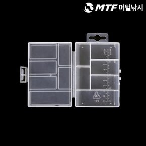 MTF 다용도 6구 소품 태클박스 ZY-059 채비 케이스