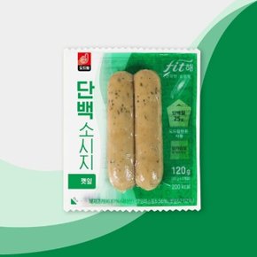 도드람 단백소시지 깻잎120gx5팩