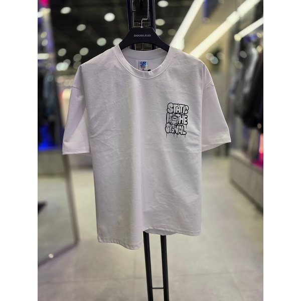 [시흥점] 26 남여공용 뽑기머신 부클베어 반팔티(화이트)/JHZK10202WH