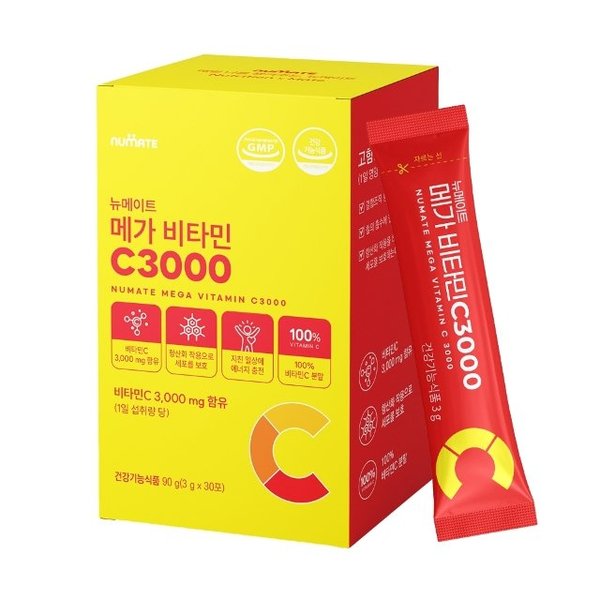 뉴메이트 메가 비타민C 3000 (1박스/1개월분)