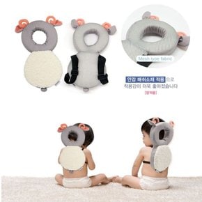 꿀벌 머리쿵 머리보호대 신생아 유아 보호쿠션 돌선물 매쉬소재 통기성 사이즈조절 애착인형