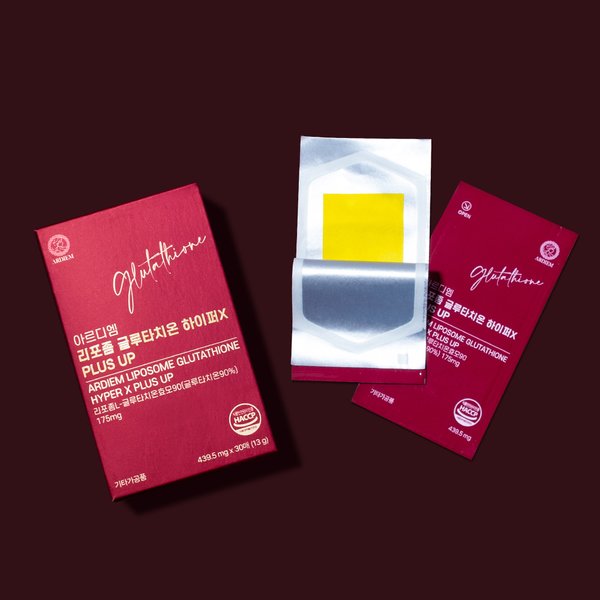 리포좀 글루타치온 하이퍼X PLUS UP 439.5mg x 30매 12개