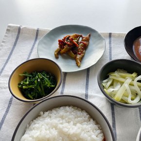 순수식기 원형 일자소스접시 1P