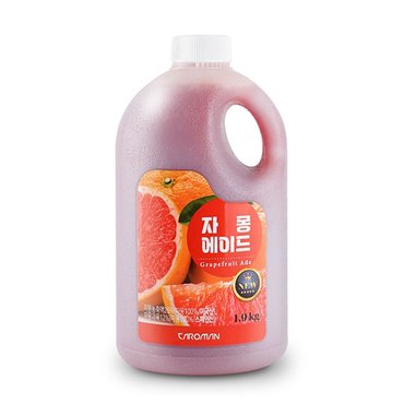  까로망 자몽 에이드 1.9kg 베이스 스무디 시럽