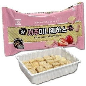 딸기맛 미니 웨하스 70g 웨이퍼 어린이간식 (WD79CEC)