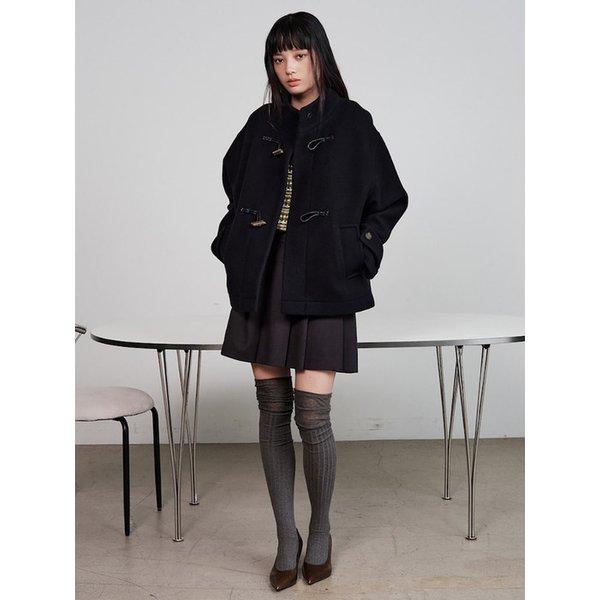 Boucle Duffle Midi Coat  Navy (KE5X30M10R)