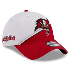 [해외] 1055071 NFL [탬파베이 버커니어스] 2023 Sideline 9TWENTY Hat White/Scarlet