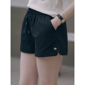 Daily cotton banding short pants_Black