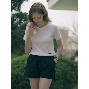 Daily cotton banding short pants_Black