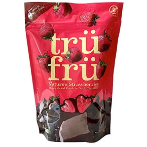 TruFru 딸기 다크 초콜릿 Dark Chocolate Covered Strawberries 454g