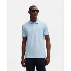 4648245 BOSS Pallas Polo Shirt - 450 Light Blue 81231239