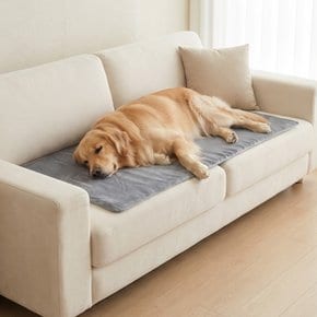 커버형 카본 탄소 황토 강아지 고양이 전기방석 방수본체 초극세사 초특대형50×145