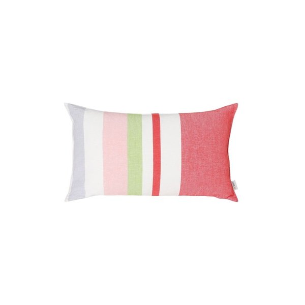 쿠션 겸 베개 커버 오가닉코튼 30x50 피치스파클링