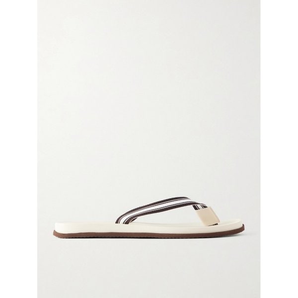 브루넬로쿠치넬리 스트라이프 그로스그레인 플립플랍 46376663163130187