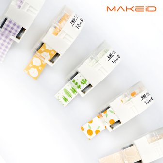 로드메일코리아 MAKEiD 라벨프린터 라벨지 라벨테이프 16mm