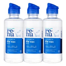 바슈롬 리뉴 후레쉬 렌즈 세정액 120ml X 3개