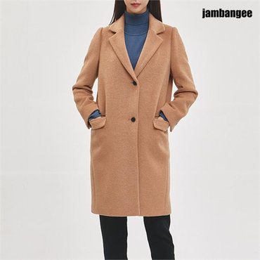 잠뱅이 여성 SMOC 안감 패딩 기본 모직코트 카멜 SJ4WWC61 CM_P066910989