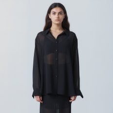 Flimsy Sheer Shirt Black