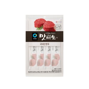청정원 맛선생 국내산한우(10g*8) 80g