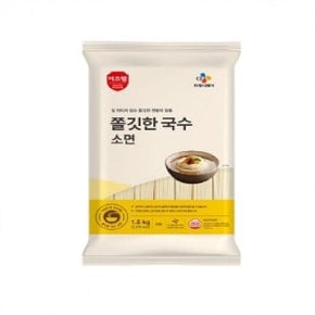 [석진케이] 국수면 이츠웰 쫄깃한소면국수 1.5Kg 12개 소면사리