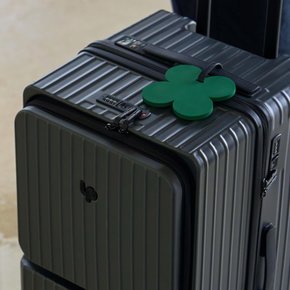 [무케] 럭키플래닛_캐리어 네임택 CLOVER GREEN 러기지택 여행 가방 이름표