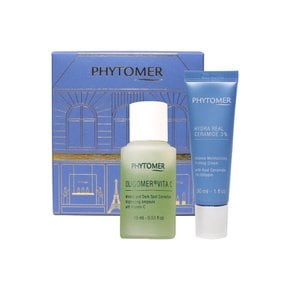 [미백/탄력] 피토메르 올리고머® 비타C 15ml + 세라마이드크림 30ml