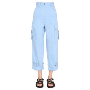 SS21 MSGM Pants CARGO PANTS BLUE 3041MDP17_21710982