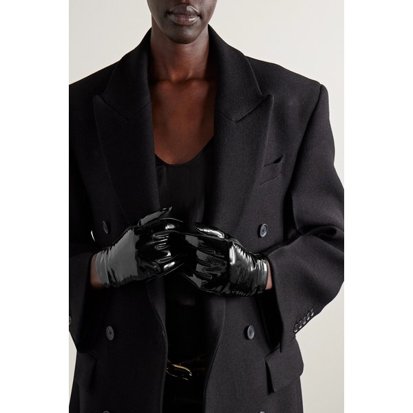 아니엘 펑키 매트 앤 페이턴트 가죽 장갑 46376663162886527