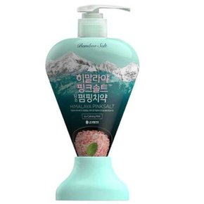 히말라야 핑크솔트 펌핑치약 285g 아이스카밍민트 (WD9D023)