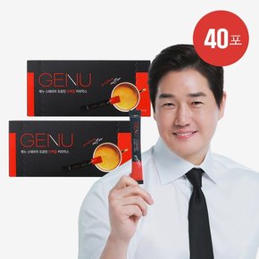 제누 단백질 커피믹스 오리지널 유지태커피 9.8g 20포x2박스