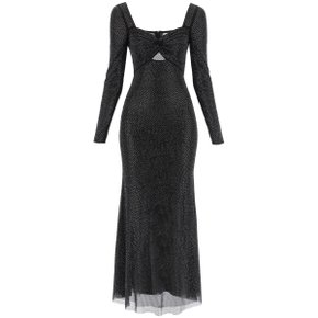 [셀프 포트레이트] Long sleeve dress RS24 019M B BLACK