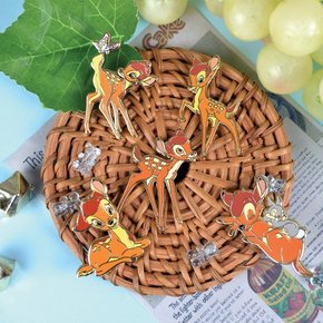 밤비 단면 뱃지