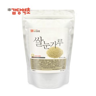 갑당약초 쌀눈가루300gX1팩 구성 (현미쌀눈,쌀눈분말)