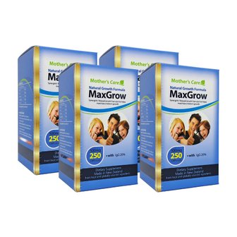  마더스케어 멕스그로우 250캡슐 4개